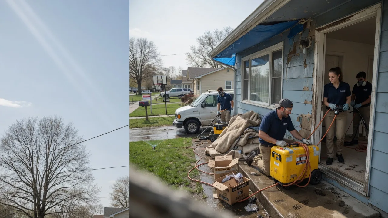 Basement Flood Cleanup in Pottersville, NJ near me
